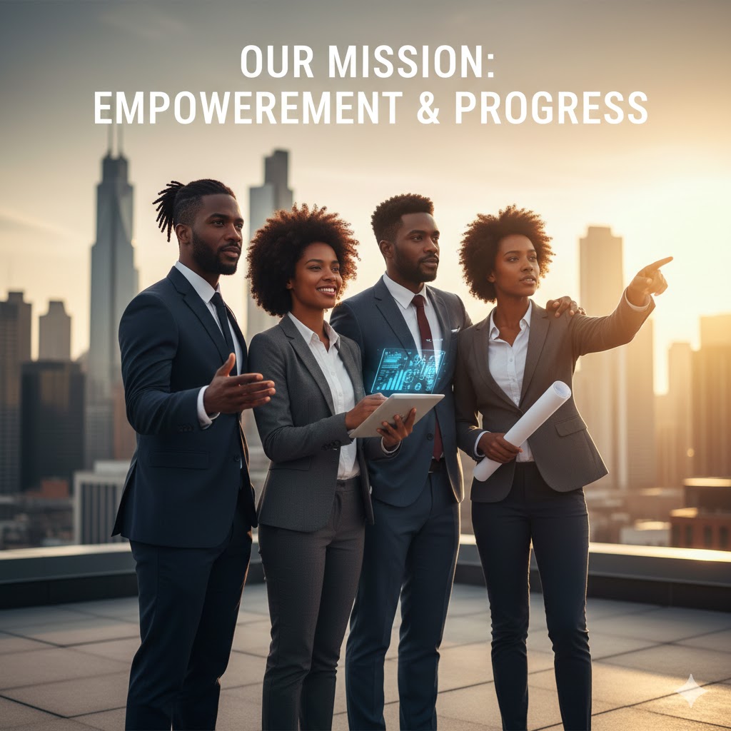 African IT team collaborating on digital solutions